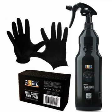 ADBL Black Water 1л - заправка, спрей для блеска шин