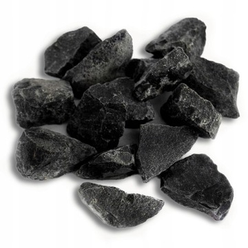 Декоративный базальтовый камень Gris Black для сада TONA