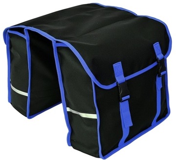 TORBA NA BAGAŻNIK ROWEROWY, SAKWA ROWEROWA 2x15L