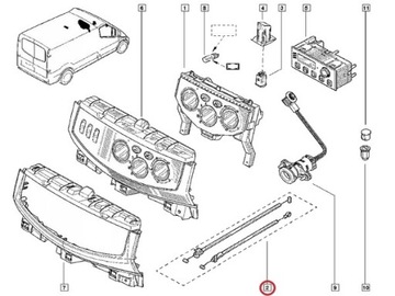 ВОЗДУШНО-ВОЗДУШНЫЕ КАБЕЛИ для RENAULT TRAFIC II OPEL VIVARO A