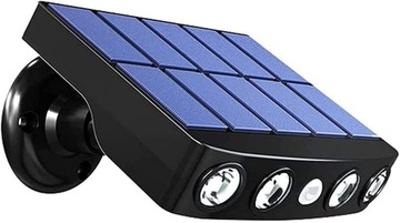 SOLARNA LATARNIA ULICZNA PIR MONITOR LAMPA CIEPŁO