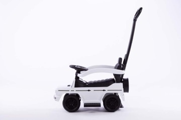 jeździk MERCEDES G skóra GUMOWE KOŁA skręt TABLICE