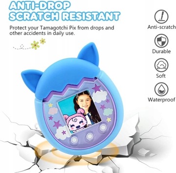 Silikonowe etui do Tamagotchi Pix kolorowe