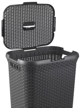 КОРЗИНА ДЛЯ СТИРКИ ОДЕЖДЫ ИЗ РОТАНГА CURVER 60 Л