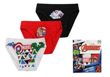 AVENGERS MAJTKI DLA DZIECKA MARVEL 3-PAK 2/3LATA