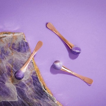 CRYSTALLOVE 3D массажер для глаз с аметистом и приложением