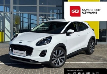 Ford Puma II 2022 Ford Puma 1.0 mHEV 125KM A7 Titanium X Salon PL Serwis ASO 1wl. Winter NAW