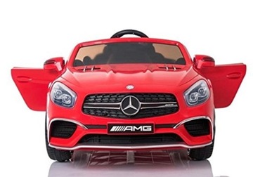 Автомобиль на аккумуляторе MERCEDES SL65 AMG USB, КОЖА, ЭВА