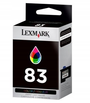 TUSZ ORYGINAŁ LEXMARK 83 KOLOR 18L0042E