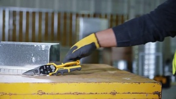 ПРЯМЫЕ НОЖНИЦЫ ДЛЯ ЛИСТОВОГО МЕТАЛЛА ERGO DWHT14675-0 DEWALT