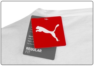 PUMA KOSZULKA MĘSKA T-SHIRT LOGO TEE WHITE r.M