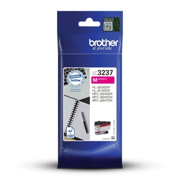 Tusz Brother LC3237M Magenta 1 500 stron ORYGINAŁ