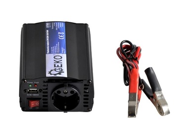 PRZETWORNICA SAMOCHODOWA 12V 230V 500W/1000W USB