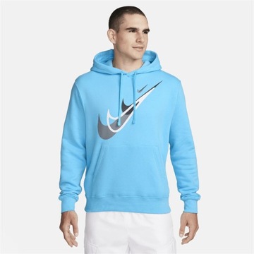 Męskie Hoodie Bluza Z Kapturem Nike Rozmiar M FZ0201-416