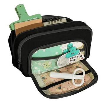 ШКОЛЬНАЯ СУМКА-КОСМЕТИКА БОЛЬШОЙ ВМЕСТИТЕЛЬНОСТИ