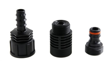 НАБОР СОЕДИНИТЕЛЕЙ ДЛЯ ЛИНИИ СОЕДИНИТЕЛЬ КАПЕЛЬНОЙ ЛИНИИ 16 мм СО ШЛАНГОМ + ПЕРЕХОДНИК