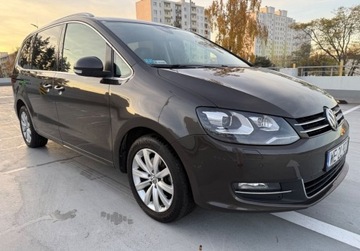Volkswagen Sharan II Van Facelifting 2.0 TDI SCR 150KM 2020 Volkswagen Sharan salon PL FV VAT 23 Highline bezwypadkowy DSG gwara, zdjęcie 10