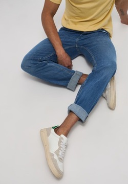 Męskie spodnie jeansowe dopasowane Mustang Washington straight W44 L32