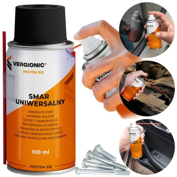 Смазка, МНОГОФУНКЦИОНАЛЬНЫЙ препарат, средство для удаления ржавчины, пенетратор, УНИВЕРСАЛЬНЫЙ 100 мл