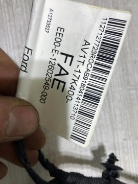 FORD B-MAX 2014 SVAZEK KRYT ZADNÍ