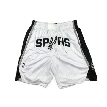 Haftowane spodenki do koszykówki San Antonio Spurs, XXL