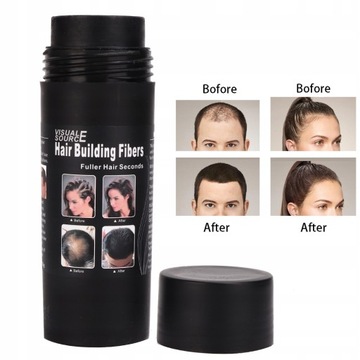 MIKROWŁÓKNA 15g ZAGĘSZCZANIE WŁOSÓW JASNOBRĄZOWY