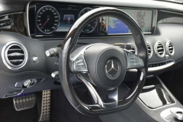 Mercedes Klasa S W222 Coupe 500 456KM 2015 Mercedes-Benz Klasa S MERCEDES S550 456KM Coupe AMG DESIGNO LED Dociagi Ka, zdjęcie 7