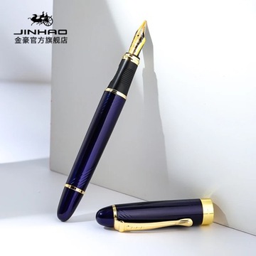 Роскошная ручка для английской каллиграфии JINHAO X450 в круглом корпусе с наконечником