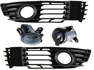 HALOGEN + MŘÍŽKY VW PASSAT (B5), 2000-2005 KOMPLET
