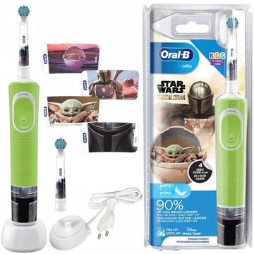 ORAL-B VITALITY STAR WARS THE MANDALORIAN SZCZOTECZKA DO ZĘBÓW ZIELONA