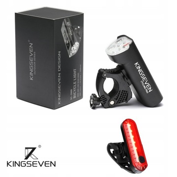 LAMPKA ROWEROWA oświetlenie rowerowe LED USB PRZÓD TYŁ ROWER 12 000mAh MOC