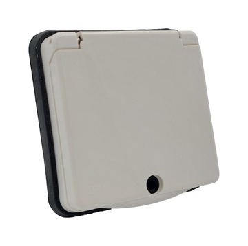 ВНЕШНЯЯ ЭЛЕКТРИЧЕСКАЯ РОЗЕТКА ДЛЯ КАМЕРЫ, ПРИЦЕПА-ДАЧИ, PRADU 230В