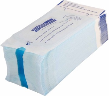 Torebki DO STERYLIZACJI PAKIETY 90 x 165mm 200szt