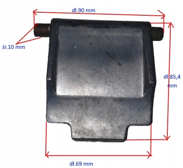 НАЖИМНАЯ ПЛАСТИНА ИЗМЕЛЬЧИТЕЛЯ GTR 2800 2844 2802