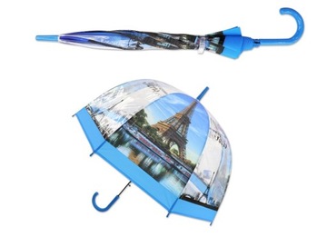 PARASOL PRZEZROCZYSTY PARASOLKA PRZEZROCZYSTA XL