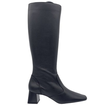 Buty damskie kozaki skórzane MANGO eleganckie klasyczne rozmiar 38