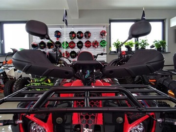 ЧЕХОЛЫ ДЛЯ РУКОВ QUAD ATV ЧЕРНЫЙ УГЛЕРОД С ВИНТАМИ