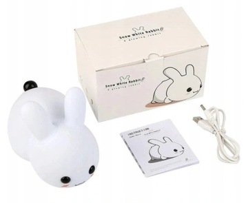 Светодиодный ночник «Кролик» с зарядкой через USB