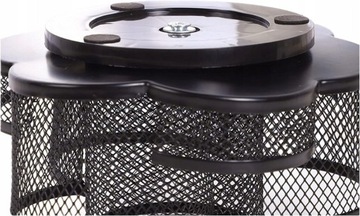 Поворотный держатель для ручек и аксессуаров, металлический настольный органайзер