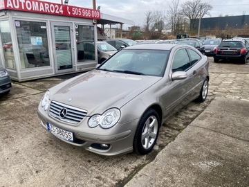 Mercedes Klasa C W203 Coupe W203 1.8 (C 180 Kompressor) 143KM 2006 Mercedes-Benz Klasa C 1.8 Benzyna 143KM, zdjęcie 2