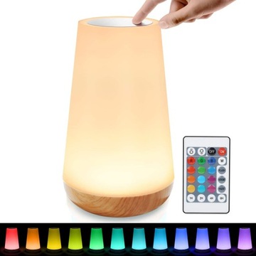 LAMPKA NOCNA ŚCIEMNIANA LED Z CZUJNIKIEM DOTYKOWYM