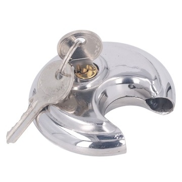 36 шт., навесной замок из нержавеющей стали 201, дисковый замок 70 мм с фитингом