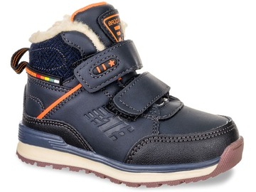 TRZEWIKI CHŁOPIĘCE NA RZEPY OCIEPLANE ZIMOWE r 26