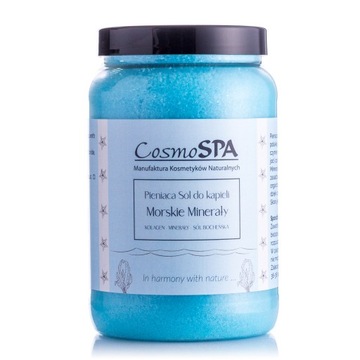 UZDROWISKOWA SÓL DO KĄPIELI Z KOLAGENEM ZAPACHY