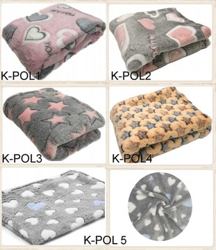 Толстый флисовый чехол 75х100 одеяла для коляски