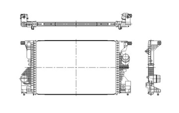 309119/NRF INTERCOOLER DB A-CLASS W177 1,3-2,0