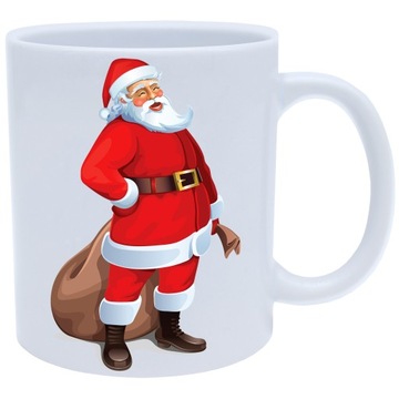 SUPER ŚWIĄTECZNY KUBEK PREZENT 330ml MIKOŁAJ