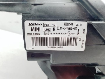 MINI COOPER F54 F55 F56 14R+ PRAVÁ SVĚTLO PŘEDNÍ FULL LED ORIG EU !