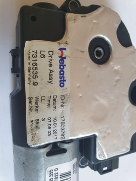 MOTOREK STŘEŠNÍHO OKNA BMW F01 F10 F20 F30 7316535