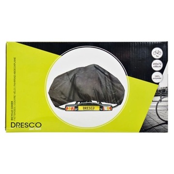 Чехол Dresco Elastic на 1 велосипед, черный